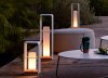 Manutti Flame Garden Candle Holder With Lumo LED Light