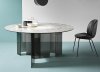 Tonelli Metropolis Ceramic Round Dining Table