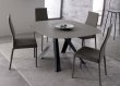 Ozzio Bombo Glass Dining Table