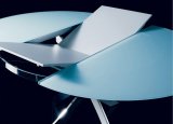 Bontempi Barone Round Extending Dining Table