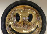 Chrome Gold Smiley by Ryan Callanan - Sold no longer available