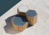 Tribu Hexagon Garden Coffee Table