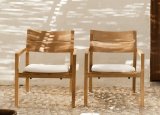 Tribu Kos Teak Garden Easy Chair