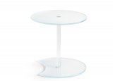 Tonelli Lens Glass Side Table