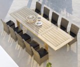 Manutti Milano Extending Teak Garden Table