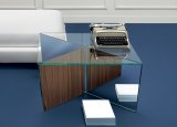 Tonelli Mirage Square Glass Coffee Table