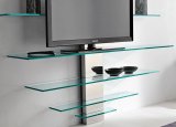 Tonelli Mondovisione Glass TV Unit