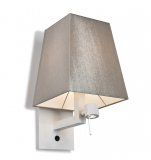 Contardi Quadra Wall Light With Spot Light