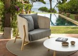Round Garden Armchair