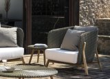 Round Garden Armchair