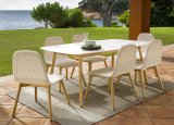 Round Garden Dining Table