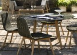 Round Garden Dining Table