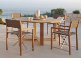 Manutti Siena Round Teak Garden Table