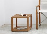 Manutti Siena Teak Garden Side Table