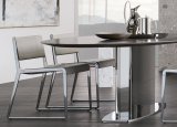 Ozzio Wing Wood Extending Dining Table
