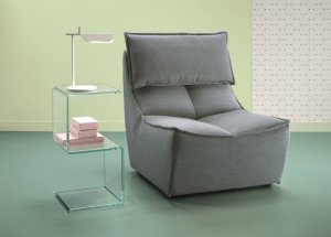 Tonelli Digit Glass Side Table