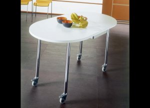 Bontempi Free Extending Oval Dining Table