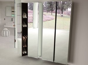 Porada Girilla Shoe Cupboard/Mirror
