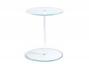 Tonelli Lens Glass Side Table