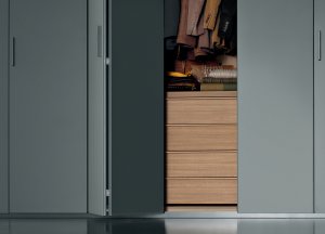 Lema Liscia Folding Door Wardrobe
