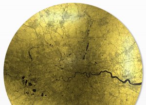 Mappa Mundi Maior Londinium by Ewan David Eason