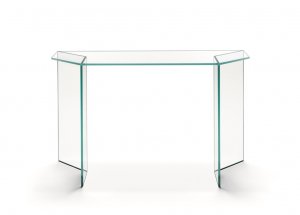 Tonelli Mirage Glass Console Table