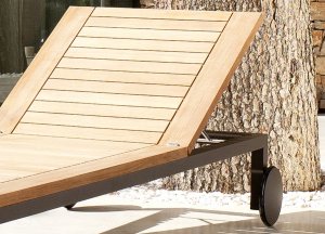 Tribu Natal Alu Teak Sun Lounger - Discontinued Feb 2016