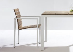 Tribu Natal Alu Teak Garden Armchair - Discontinued Feb 2016