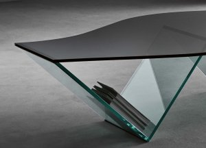 Tonelli Pulse Glass Coffee Table