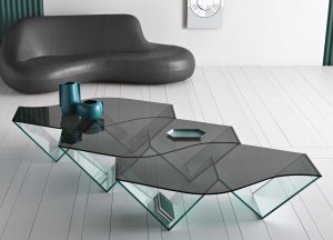 Tonelli Pulse Glass Coffee Table
