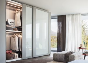 Lema Riquadro Sliding Door Wardrobe