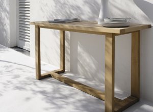 Manutti Siena Teak Garden Console Table - NOW DISCONTINUED