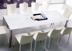 Bontempi Sirio Extending Dining Table