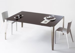 Tonelli Stratos Glass Dining Table