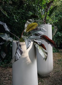 Smania Tonga White Basket