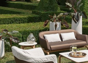 Smania Tonga White Basket