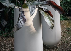 Smania Tonga White Basket