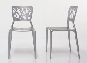 Bonaldo Viento Gold Chair (Set of 4)