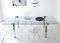 Tonelli Livingstand Glass Dining Table